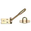 Outlet Chiusura portalucchetto 120 mm. - zincato giallo Serratura E Sicurezza