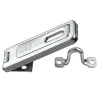 Serratura E Sicurezza- Chiusura portalucchetto 100 x 35 mm. - zincato