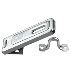 Serratura E Sicurezza- Chiusura portalucchetto 100 x 35 mm. - zincato