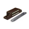Ferramenta Per Mobili E Infissi|Chiusure magnetiche da applicare - forza 8 kg. - marrone - 1 pz.