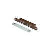 Best Chiusure magnetiche da incasso - bordo tondo - forza 8 kg. - bianco - 2 pz. Ferramenta Per Mobili E Infissi