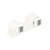 Discount Chiusure magnetiche doppie - bianco - 1 pz. Ferramenta Per Mobili E Infissi