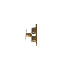 Ferramenta Per Mobili E Infissi|Chiusure profilo "oliva" ottone 49 x 9 mm.