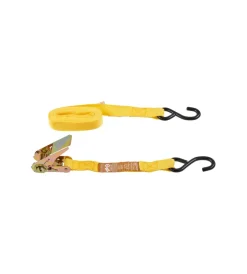 Sistemi Di Fissaggio- Cinghia di ancoraggio 245 kg. con tenditore e cinghia con gancio 25 mm. x 3,5 mt.