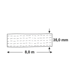 Discount Cinghia di ancoraggio 3000 kg. con tenditore e cinghia con gancio 38 mm. x 8 mt. Sistemi Di Fissaggio