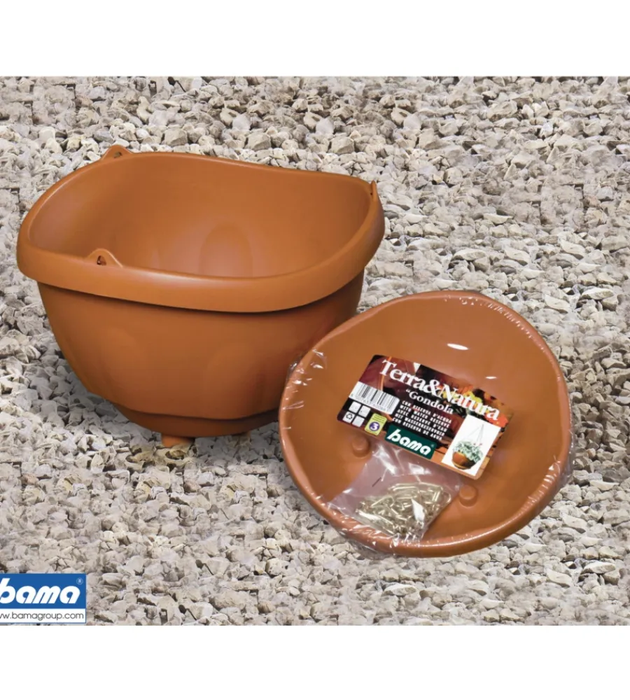Coltivazione E Cura-Bama Ciotola gondola c g. catenella terracotta