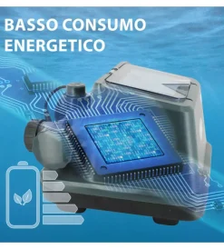 Piscine- Clorinatore salino per elettrolisi gre per piscina da 25 m³ 5 gr/h