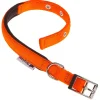 Outlet Collare in nylon modello c15/35 imbottito per cane - arancio. Guinzagli E Pettorine