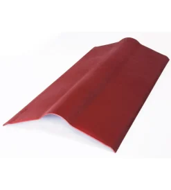 Onduline Accessori Per Lastre E Rotoli|Colmo rosso intense per - 100 x 50 cm.
