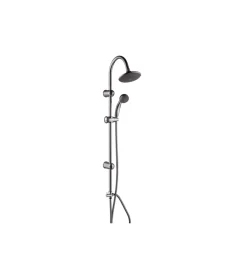 Clearance Colonna doccia myra cromata h101 con soffione tondo ø 15 Docce E Accessori