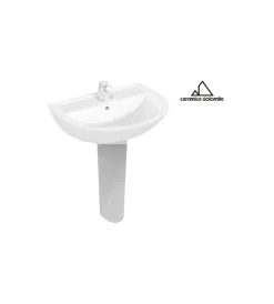 Ceramiche E Accessori|Colonna in ceramica bianco  "serie quarzo" - dolomite.