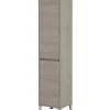 Clearance Colonna porta biancheria rovere chiaro 40x35x183 cm Mobiletti Multiuso