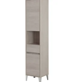 Clearance Colonna portasciugamani "mondo" rovere, 40x35x183 cm Mobiletti Multiuso