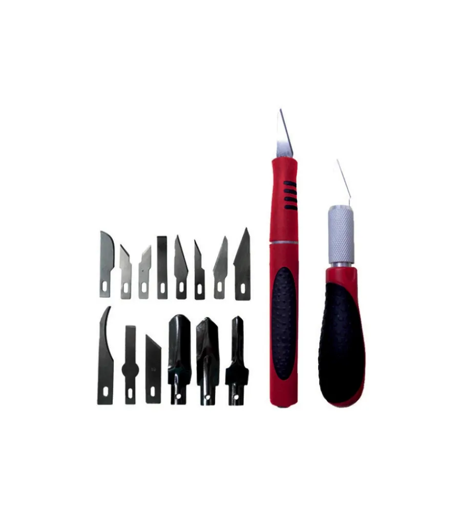 Cutter E Forbici|Coltelli tagliabalsa 16 pz.