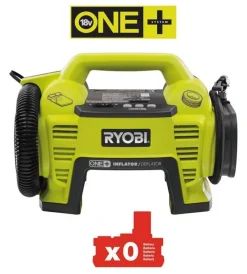 Compressori-Ryobi Compressore aria portatile a batteria "r18i-0" con accessori 18v solo corpo macchina