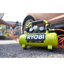 Ryobi Compressori|Compressore aria portatile a batteria 
