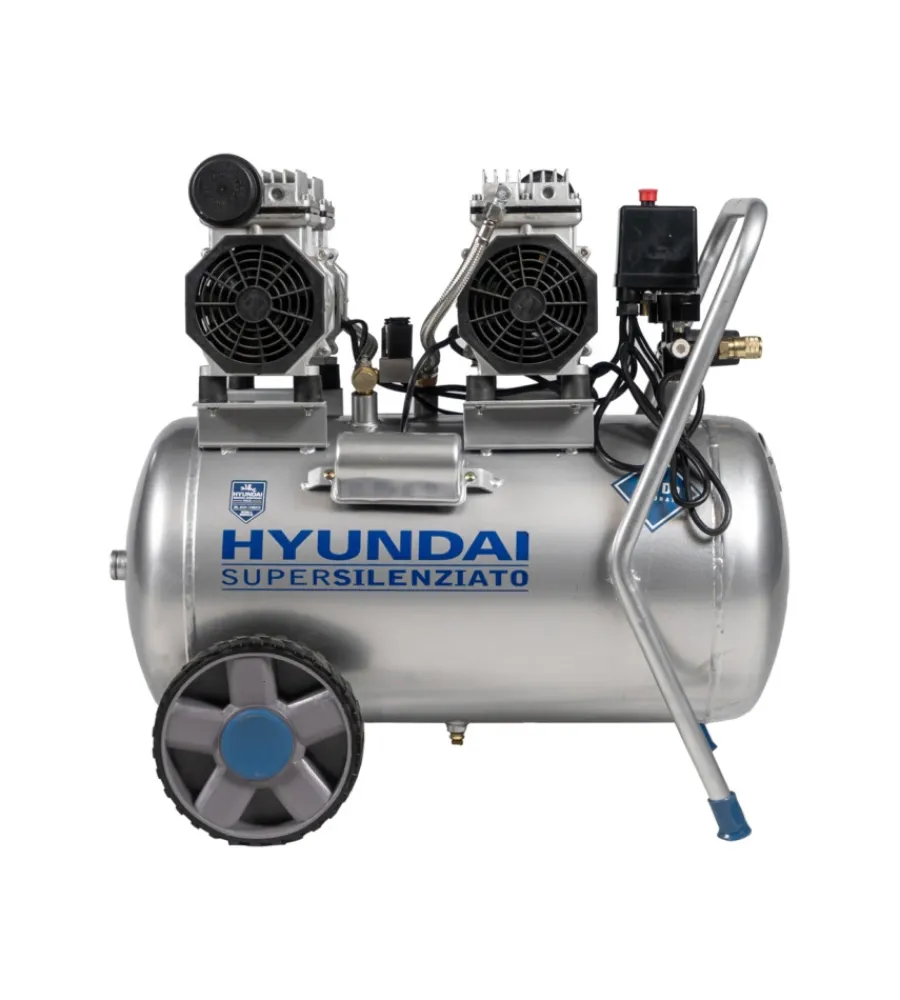 Hyundai Compressori|Compressore aria silenziato 50l 3hp