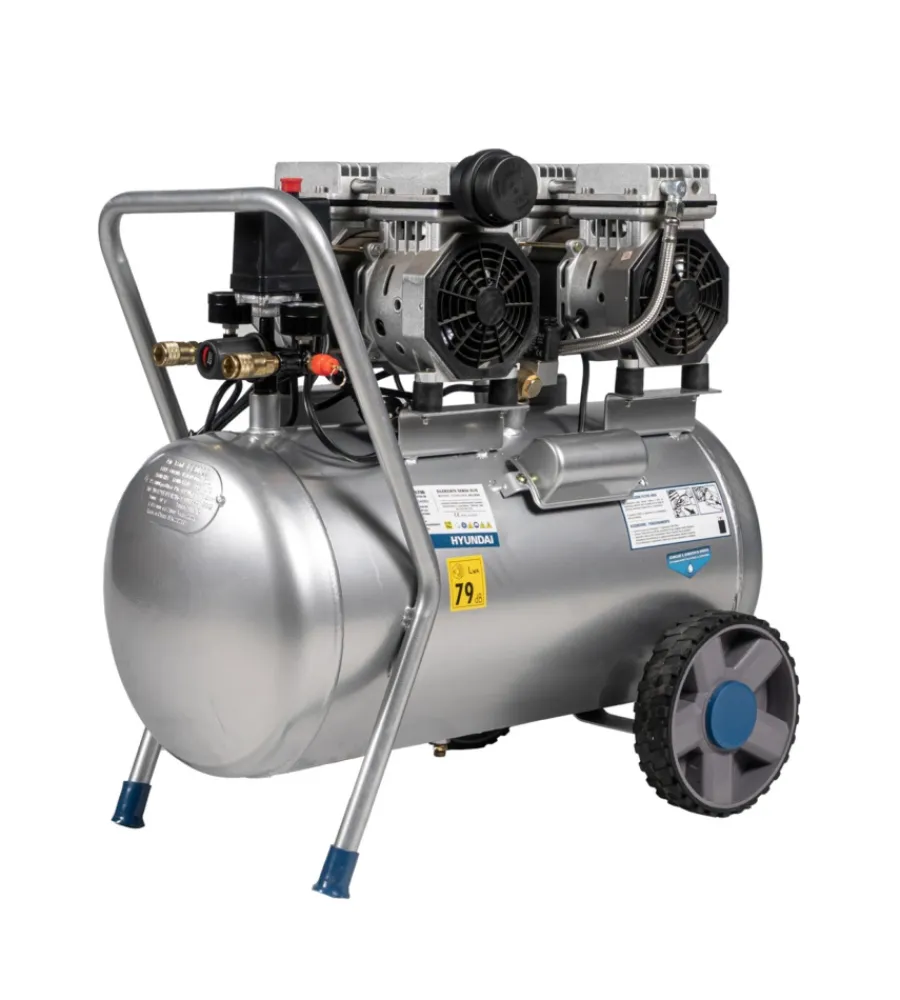 Hyundai Compressori|Compressore aria silenziato 50l 3hp
