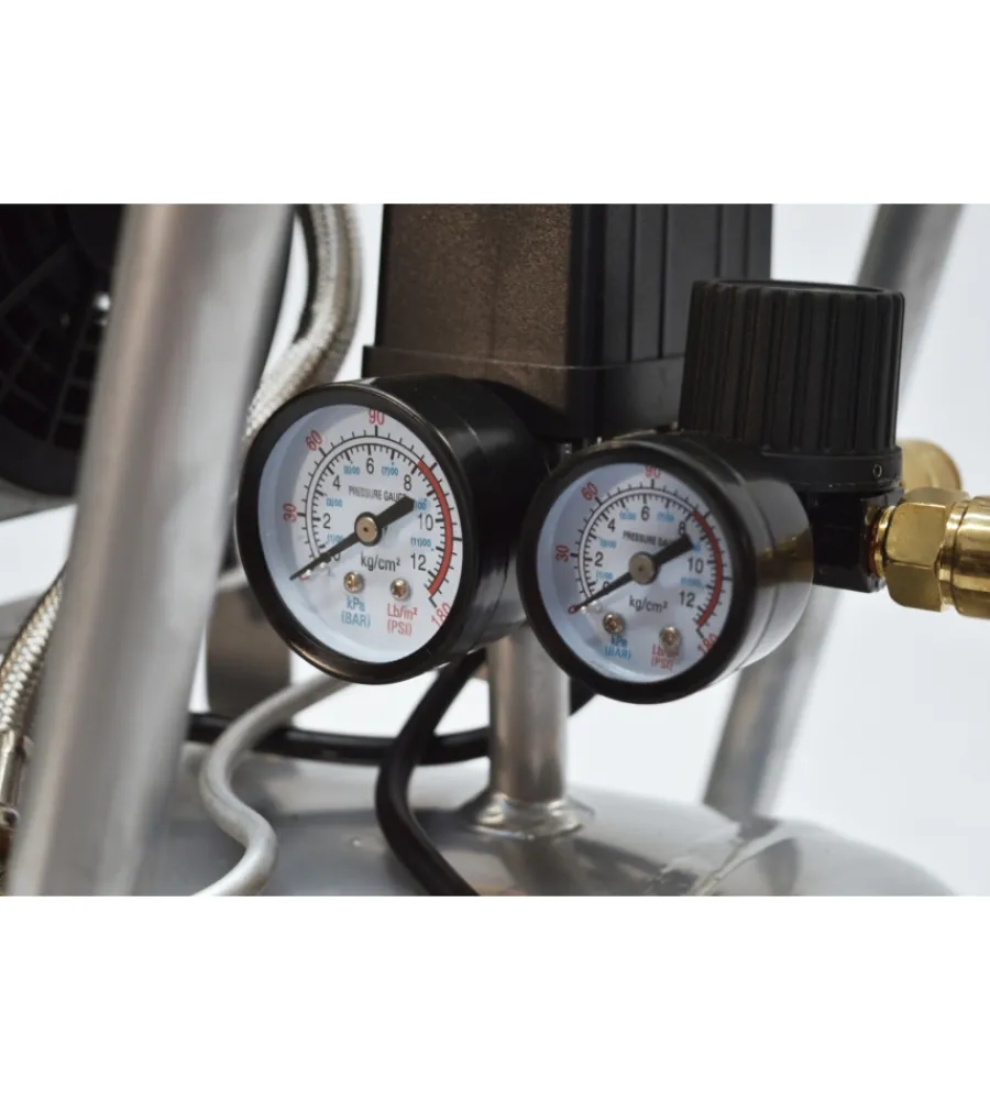 Compressori-Hyundai Compressore aria silenziato 24l 1hp - cod. 65700