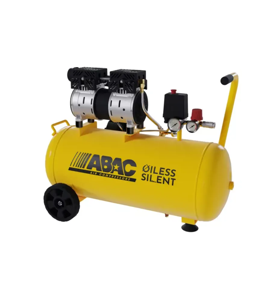 Compressore aria silenziato "montecarlo xt sil 10" 50 litri 1 hp Compressori