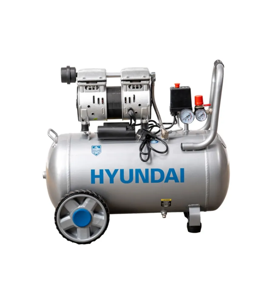 Hyundai Compressori|Compressore aria silenziato 50l 1,5hp - cod. 65703