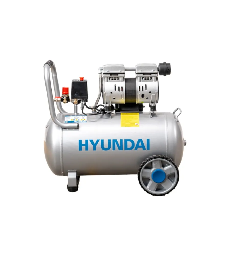 Hyundai Compressori|Compressore aria silenziato 50l 1,5hp - cod. 65703
