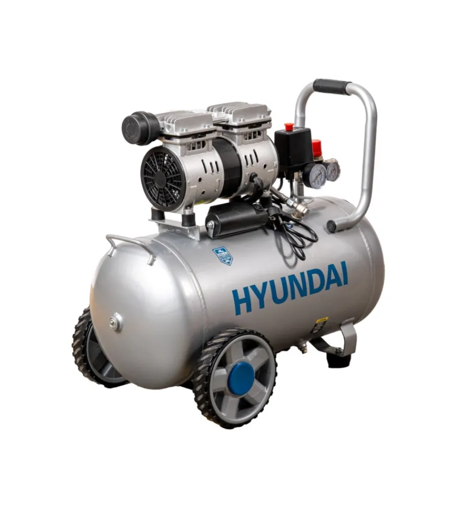 Hyundai Compressori|Compressore aria silenziato 50l 1,5hp - cod. 65703