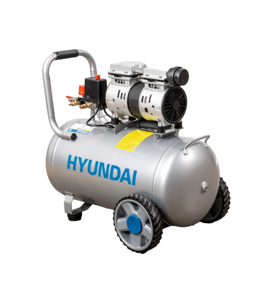 Hyundai Compressori|Compressore aria silenziato 50l 1,5hp - cod. 65703