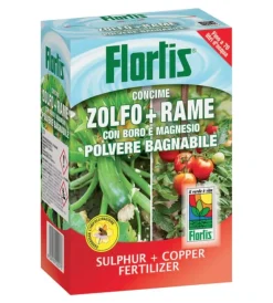 Coltivazione E Cura-Flortis Concime in polvere bagnabile zolfo + rame 250gr