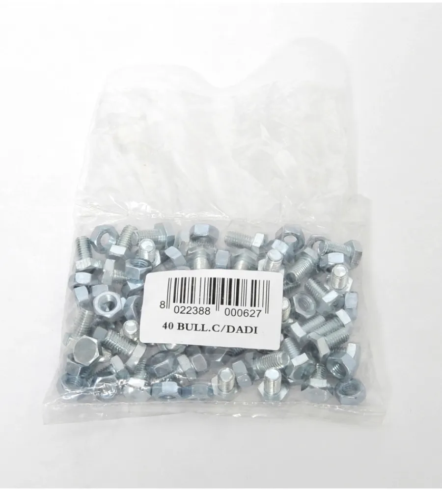 Officina E Garage-Grima Confezione da 40 bulloni m8x14 mm.