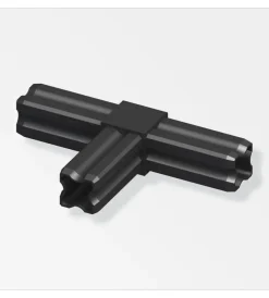 Officina E Garage-Alfer aluminium Congiunzione a t 23.5 nero