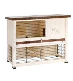 Clearance Conigliera in legno "ranch 100 basic", 92x47x81 cm Gabbie Per Roditori