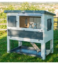 Gabbie Per Roditori-Ferplast Conigliera in resina "grand lodge 120 plus", 115,5x73x117 cm -