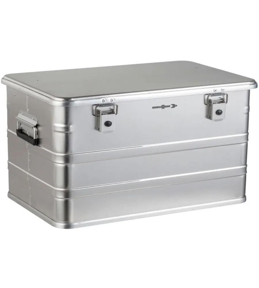 Brunner Campeggio|Contenitore attrezzatura da campeggio "outbox alu" in alluminio 58,2x38,5x26,2 cm