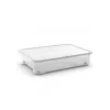 Online Contenitore con coperchio trasparente "tbox xxm" in plastica 54 lt 79,5x58x18 cm Ordine E Sistemazione