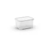 Keter Ordine E Sistemazione|Contenitore con coperchio trasparente "tbox xxs" in plastica 26x18x14 cm