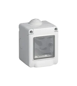 New Contenitore da parete 2 moduli bianco ip55 - cod.0r14902 Serie Civili