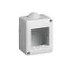 Vimar Serie Civili|Contenitore da parete 2 moduli bianco ip40 - cod.0r14802