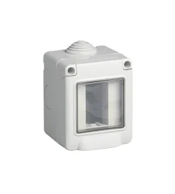 Serie Civili-Vimar Contenitore da parete 1 modulo bianco ip55 - cod.0r14901