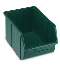 Outlet Contenitore "ecobox 114" sovrapponibile - verde. Officina E Garage