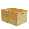 Complementi In Legno- Contenitore multiuso in legno "wood box" marrone chiaro 60x40x23 cm