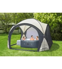 Hot Copertura a gazebo per piscina idromassaggio lay-z-spa 390x390x255 cm - cod. 30605 Piscine