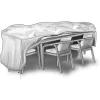 Copertura per mobili da giardino "special" in poliestere, 110x180x80 cm Attrezzatura Giardinaggio