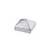 Ferramenta Per Esterno|Copertura per pali a piramide 70 x 70 mm.