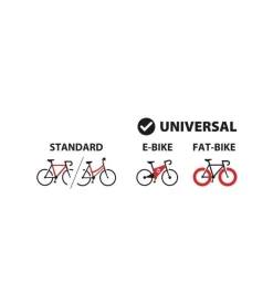 Nordrive Portaggio|Copertura per portabici camper e roulotte 145x70x120 cm - n60059