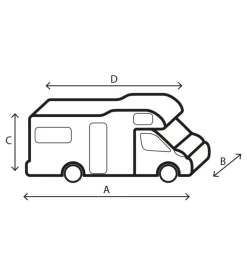 Hot Copertura protettiva per camper 