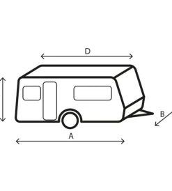 Hot Copertura protettiva per caravan 