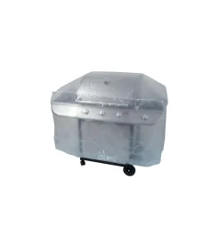 Attrezzatura Giardinaggio-Ribimex Copertura rettangolare per barbecue 130x70x80 cm - .