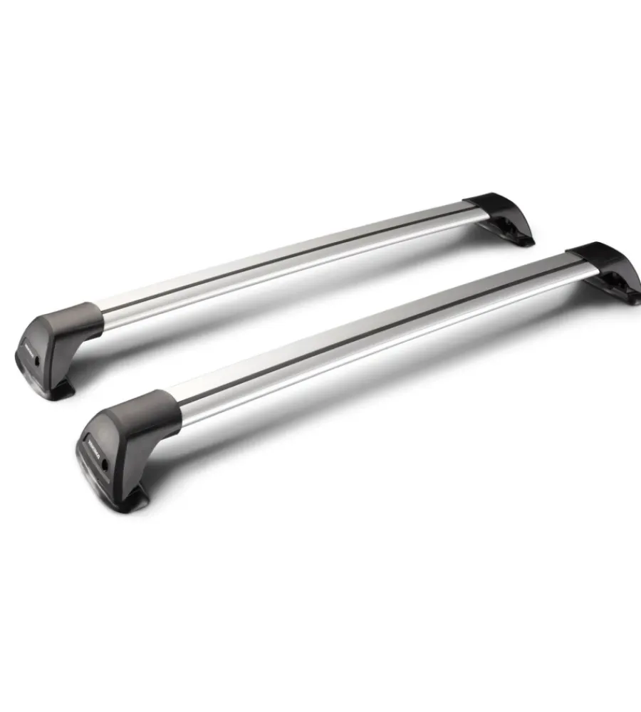Portaggio-Yakima Coppia barre auto portatutto telescopiche in alluminio - 90 cm y8050179