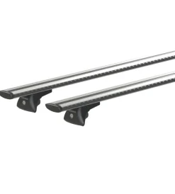 Clearance Coppia barre portatutto in alluminio silenzio in-rail - m - 120 cm  n15105 Portaggio